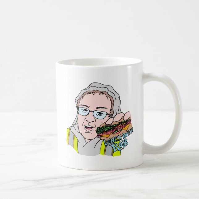 Lunch With Rob! Coffee Mug (Right)