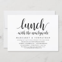 Lunch with the Newlyweds, Wedding Elopement