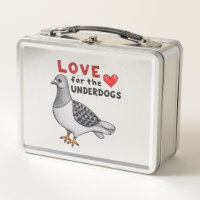 Lunchbox for pigeon lovers
