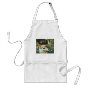 Luncheon by Claude Monet, Vintage Impressionism Standard Apron