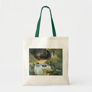 Luncheon by Claude Monet, Vintage Impressionism Tote Bag