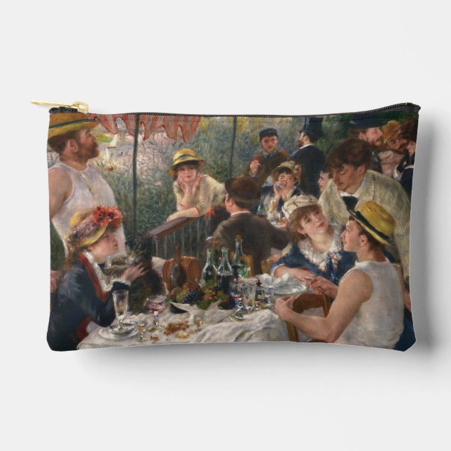 Luncheon of the Boating Party - Auguste Renoir Accessory Pouch (Front)