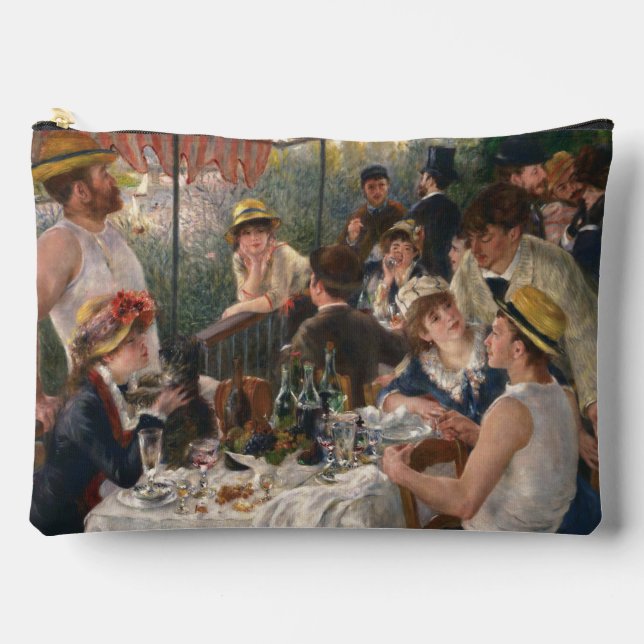 Luncheon of the Boating Party - Auguste Renoir Accessory Pouch (Front)