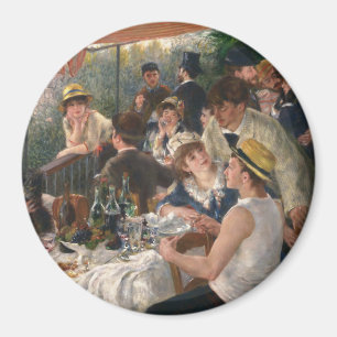 Luncheon of the Boating Party - Auguste Renoir Magnet