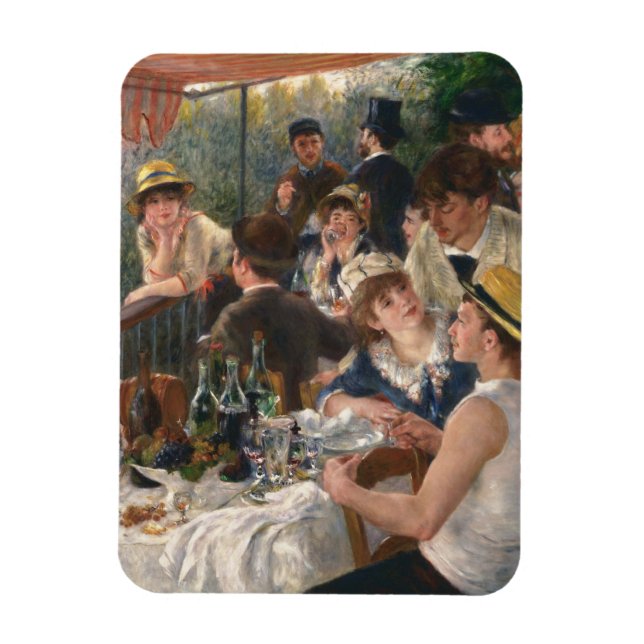 Luncheon of the Boating Party - Auguste Renoir Magnet (Vertical)