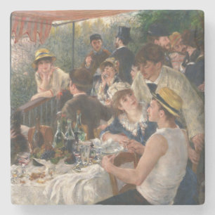 Luncheon of the Boating Party - Auguste Renoir Stone Coaster