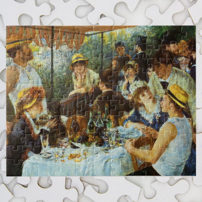 Luncheon of the Boating Party by Pierre Renoir Jigsaw Puzzle (Creator Uploaded)