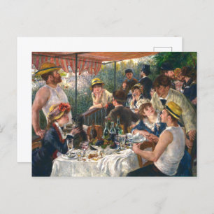 Luncheon of the Boating Party   Renoir   Postcard
