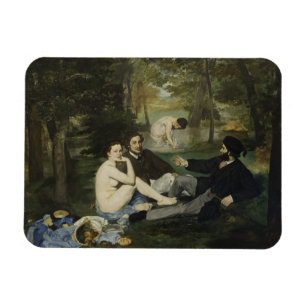 Luncheon on the Grass by Edouard Manet Magnet