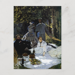 Luncheon on the Grass (Le déjeuner sur l'herbe) Postcard