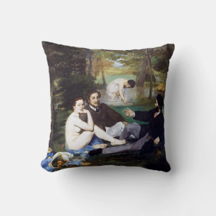 Luncheon on the Grass, Manet Cushion