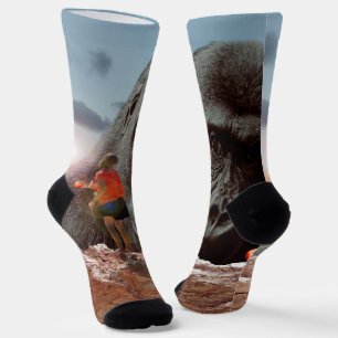 Lunchtime With A Gorilla, Crew Socks