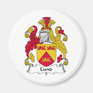 Lund Family Crest Magnet