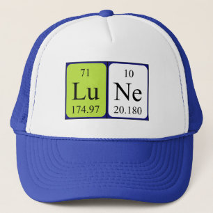 Lune periodic table name hat