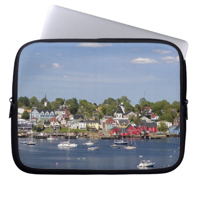 Lunenberg, Nova Scotia, Canada. 2 Laptop Sleeve (Front)