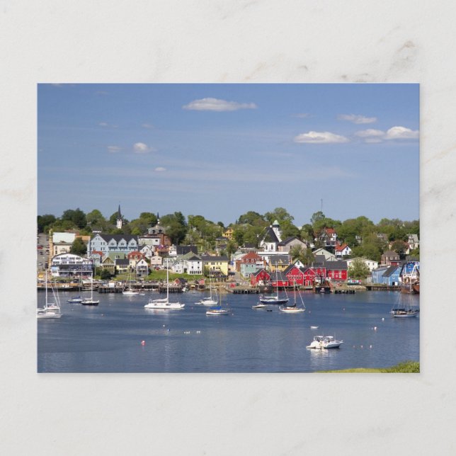 Lunenberg, Nova Scotia, Canada. 2 Postcard (Front)