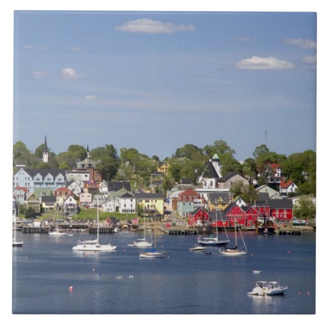 Lunenberg, Nova Scotia, Canada. 2 Tile (Front)
