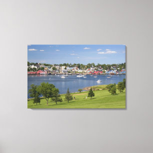 Lunenberg, Nova Scotia, Canada. Canvas Print