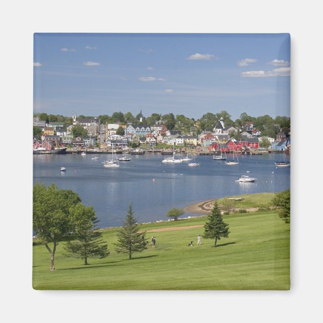Lunenberg, Nova Scotia, Canada. Magnet (Front)