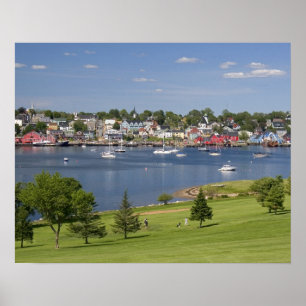 Lunenberg, Nova Scotia, Canada. Poster