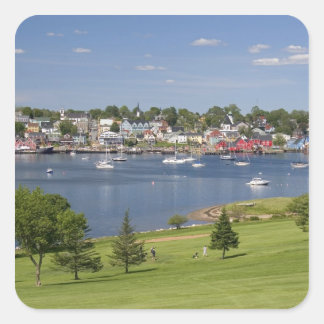 Lunenberg, Nova Scotia, Canada. Square Sticker