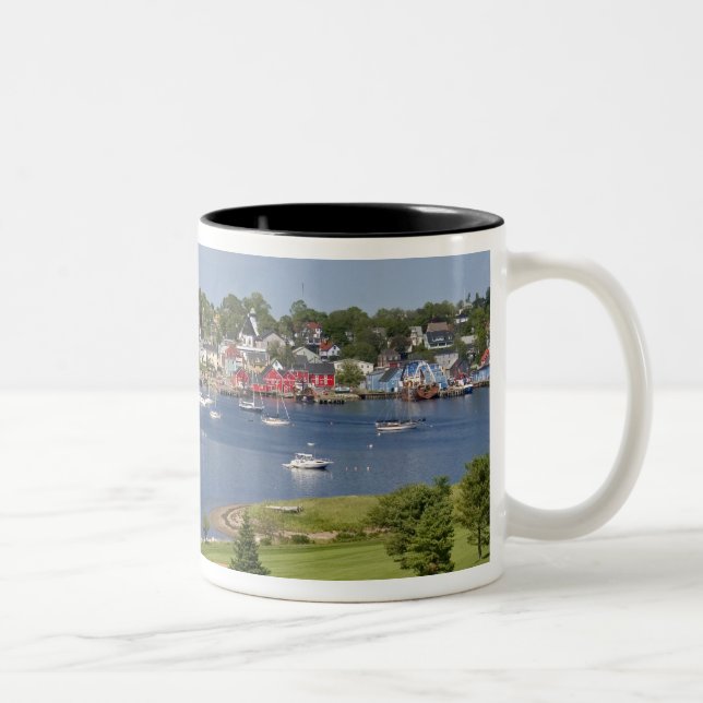 Lunenberg, Nova Scotia, Canada. Two-Tone Coffee Mug (Right)
