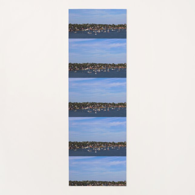 Lunenbourg Harbor Yoga Mat (Front)