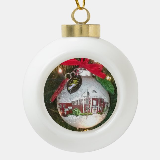 Lunenburg County Contest Ornament (Front)