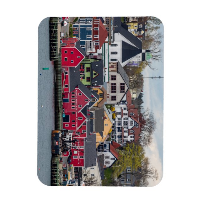 Lunenburg in Nova Scotia Magnet (Vertical)