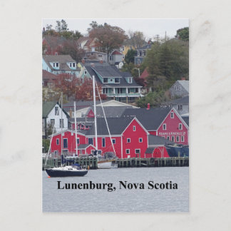 Lunenburg Nova Scotia Postcard