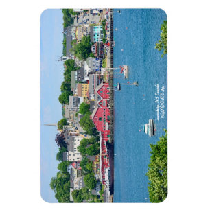 Lunenburg, NS Waterfront Flexible Magnet