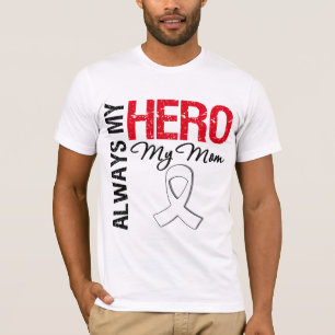 Lung & Bone Cancer - Always My Hero My Mum T-Shirt
