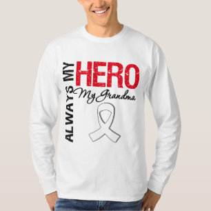 Lung Cancer - Always My Hero My Grandma T-Shirt