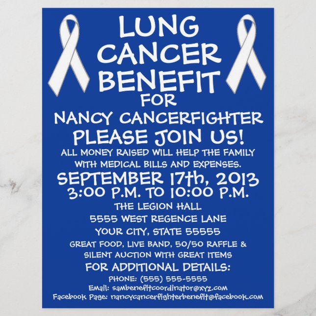Lung Cancer Benefit Flyer (Front)