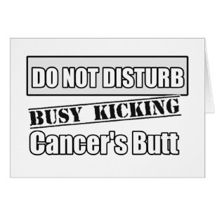 Lung Cancer Do Not Disturb Kicking Butt