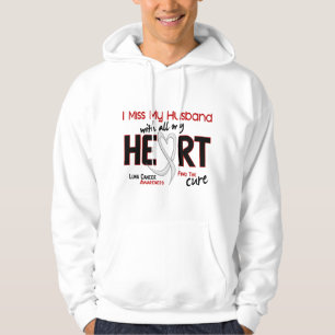 Lung Cancer I Miss My Husband Hoodie
