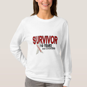 Lung Cancer Survivor 10 Years T-Shirt