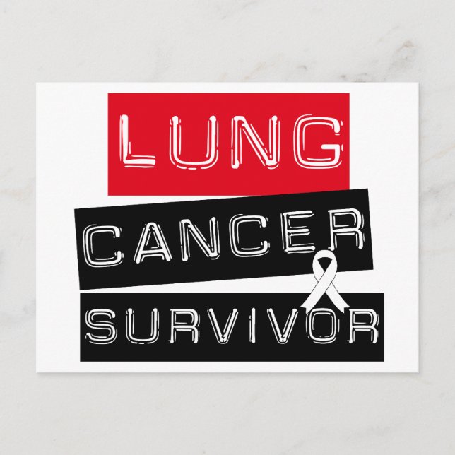 Lung Cancer Survivor Postcard (Front)