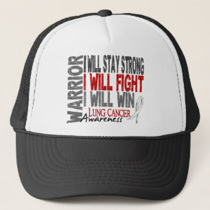 Lung Cancer Warrior Trucker Hat