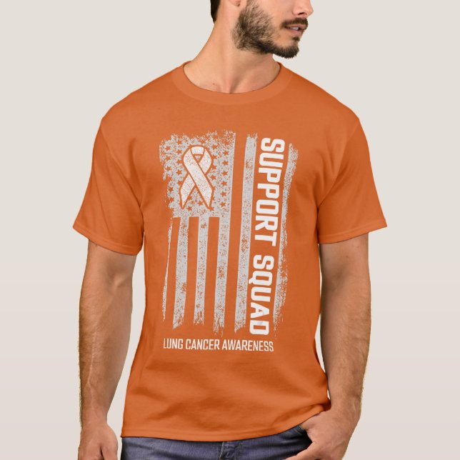 Lung Shirts Support Squad Lung Awareness (Front)