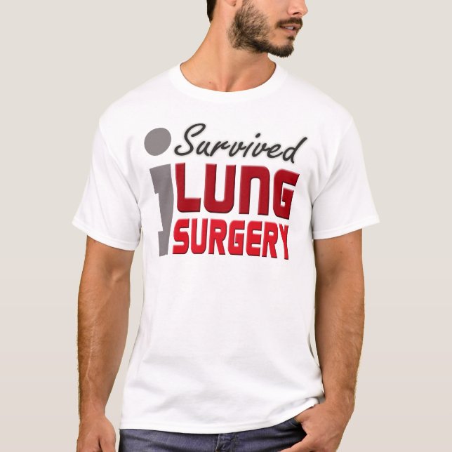 Lung Surgery Survivor Shirt (Front)