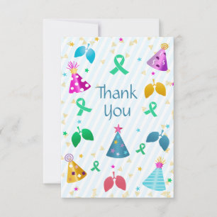 Lung Transplant Thank You Card