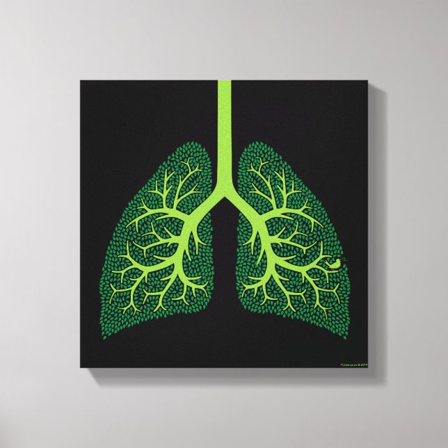 Lung Tree Canvas Print (Front)