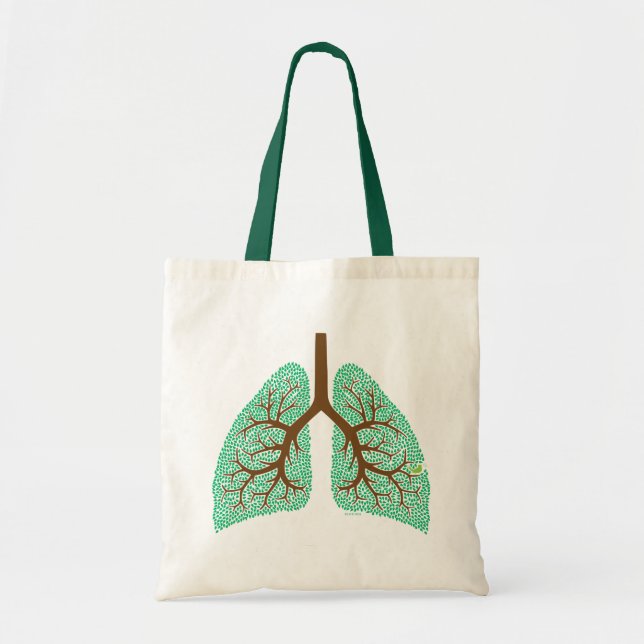 Lung Tree Tote Bag (Front)