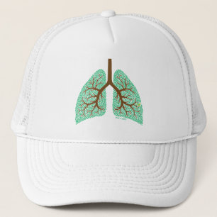 Lung Tree Trucker Hat