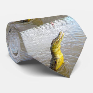 Lunging Australian Crocodile, Tie