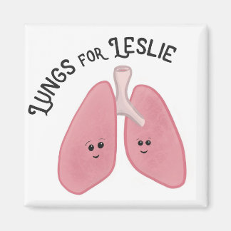 Lungs for Leslie Refrigerator Magnet