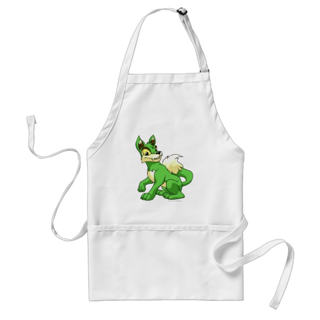 Lupe Green Standard Apron (Front)