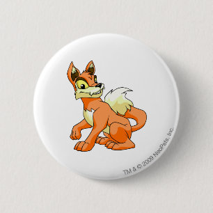 Lupe Orange 6 Cm Round Badge