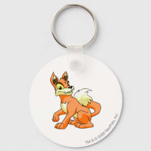 Lupe Orange Key Ring